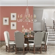Beaumont Lane 8 Light Chandelier in Hand Painted Antique Silver Leaf