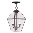 Beaumont Lane 2 Light Outdoor Chain Hang in Bronze