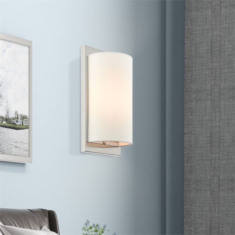 Beaumont Lane Wall Sconce in Brushed Nickel