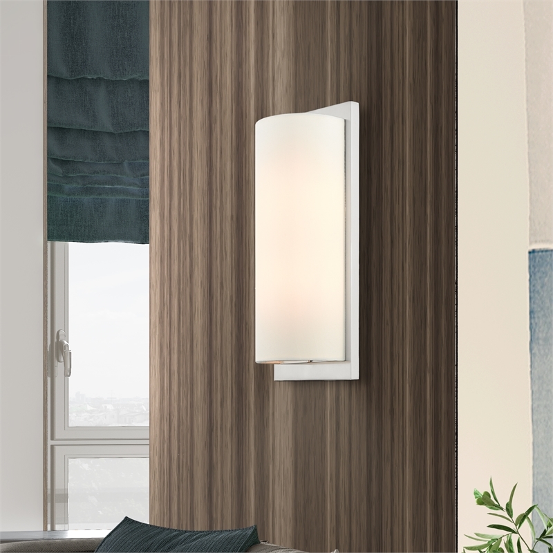 Beaumont Lane 2 Light Wall Sconce in Brushed Nickel