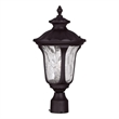 Beaumont Lane Outdoor Post Head in Bronze