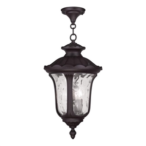 Beaumont Lane 3 Light Outdoor Chain Hang in Bronze