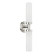 Beaumont Lane 2 Light Bath Light in Brushed Nickel