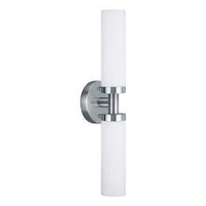 Beaumont Lane 2 Light Bath Light in Brushed Nickel