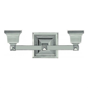Beaumont Lane 2 Light Bath Light in Polished Nickel