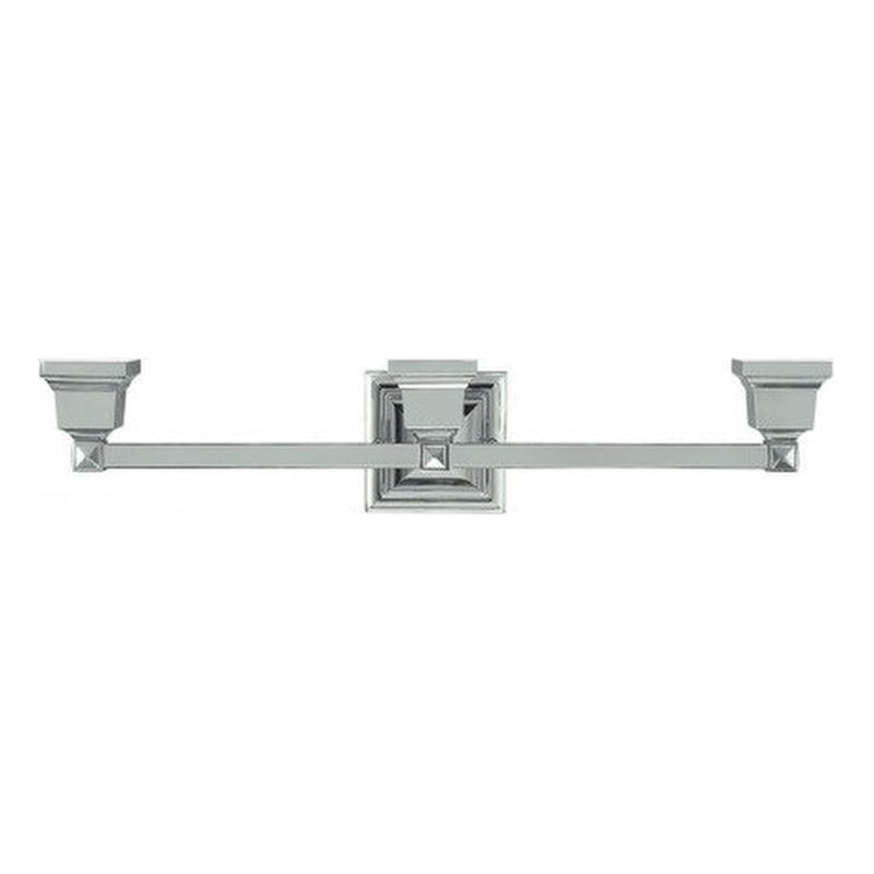 Beaumont Lane 3 Light Bath Light in Polished Nickel
