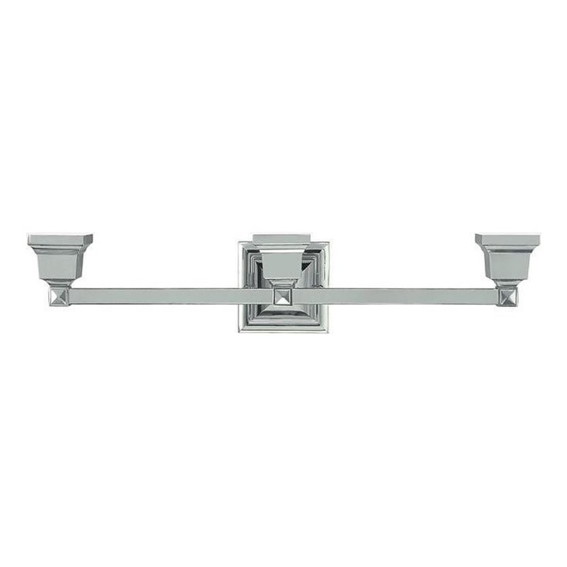 Beaumont Lane 3 Light Bath Light in Polished Nickel