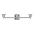 Beaumont Lane 3 Light Bath Light in Polished Nickel