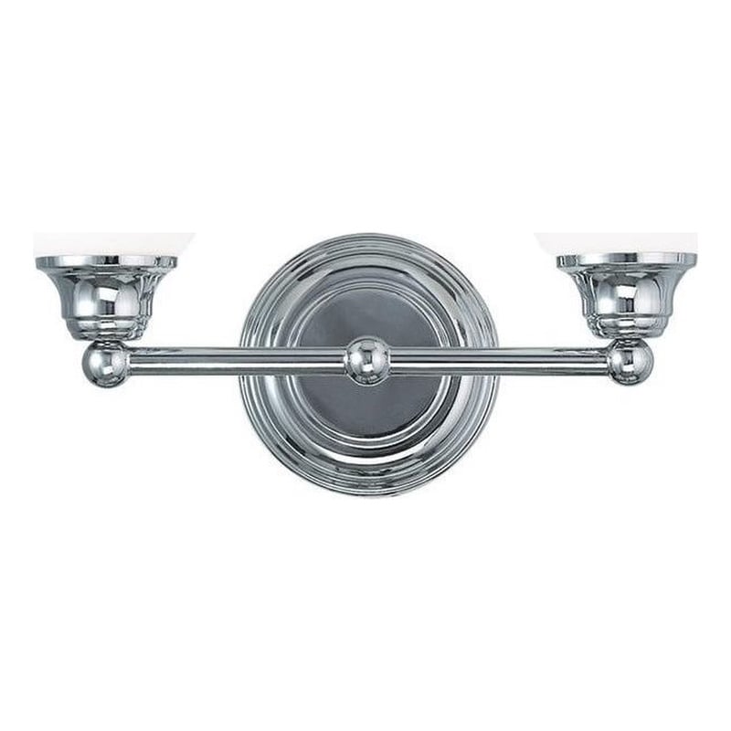 Beaumont Lane 2 Light Bath Light in Chrome