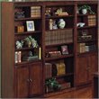 Beaumont Lane Hardwood Vibrant Cherry Bookcase Rectangular 6-Shelf 72