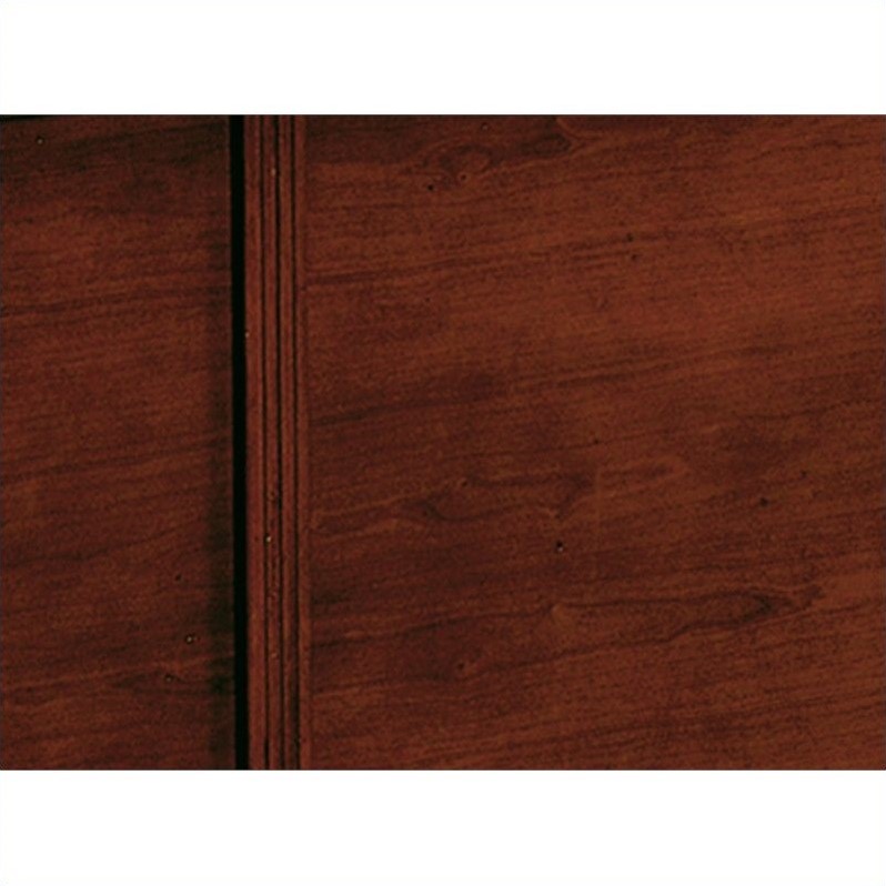 Beaumont Lane Hardwood Vibrant Cherry Bookcase Rectangular 6-Shelf 72