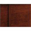 Beaumont Lane Hardwood Vibrant Cherry Bookcase Rectangular 6-Shelf 72