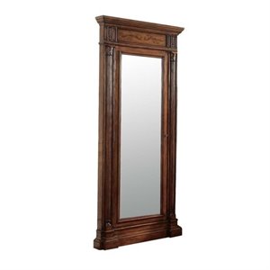 beaumont lane jewelry armoire with mirror in cherry