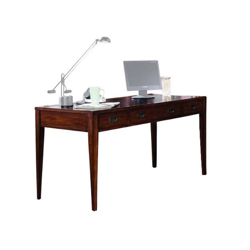 Beaumont Lane Executive Leg Desk in Rich Medium Brown BL367290