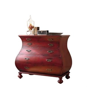beaumont lane red bombe accent chest