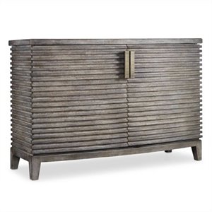 beaumont lane 2-door accent chest in rustic walnut