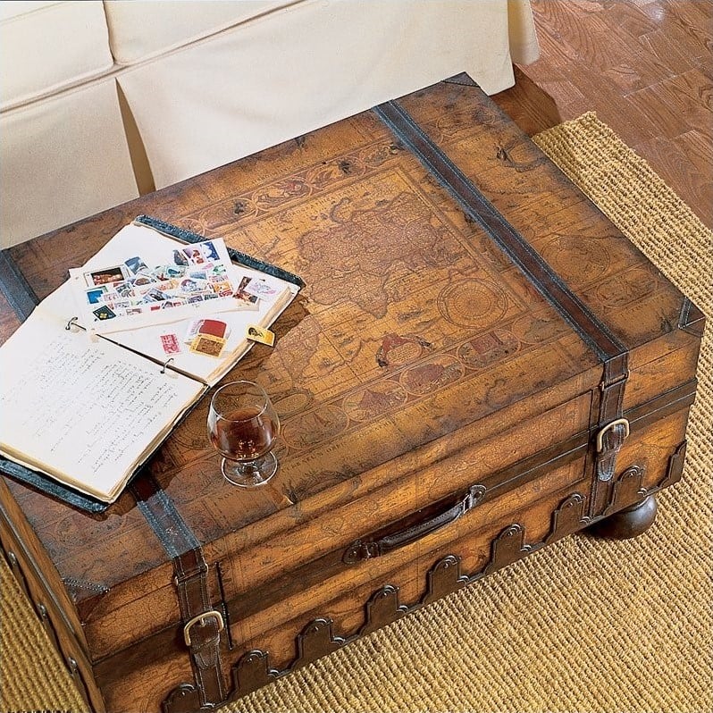 Beaumont Lane Wood Trunk Coffee Table