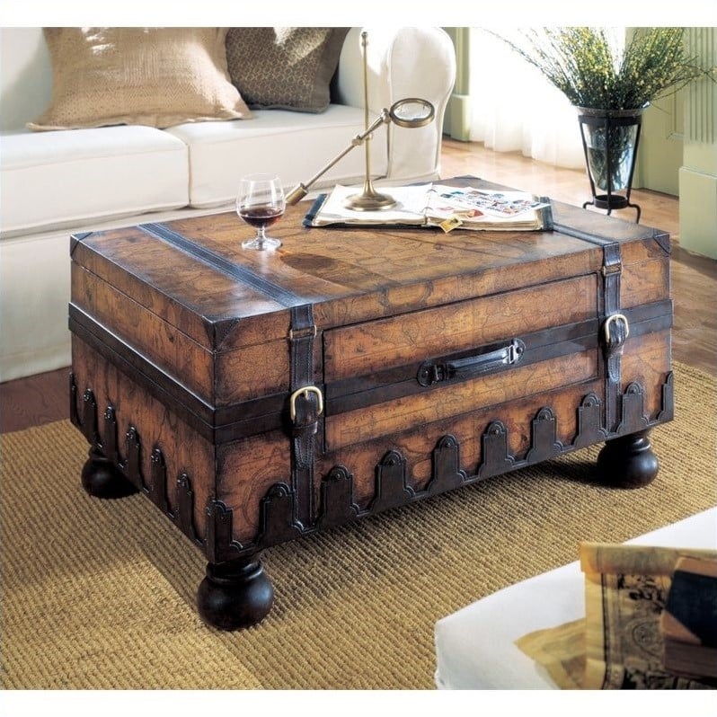 Beaumont Lane Wood Trunk Coffee Table