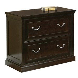beaumont lane 2 drawer lateral file in espresso