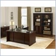 Beaumont Lane Transitional Wood Cabinet Office Storage File in Cherry