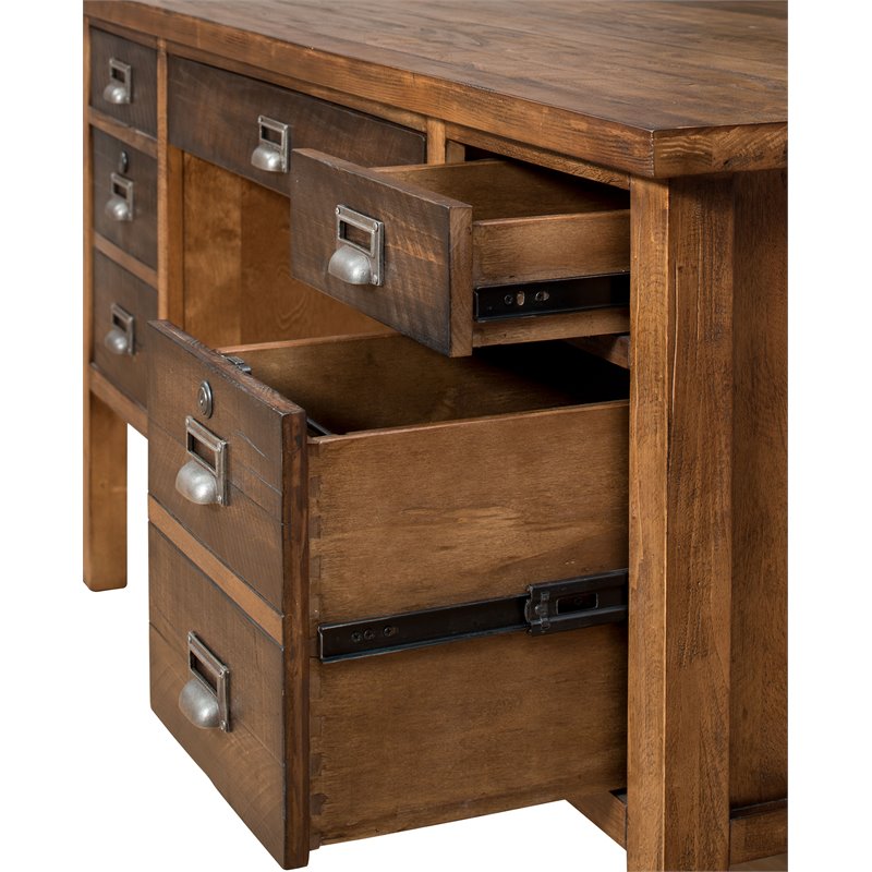 Beaumont Lane Computer Desk in Hickory