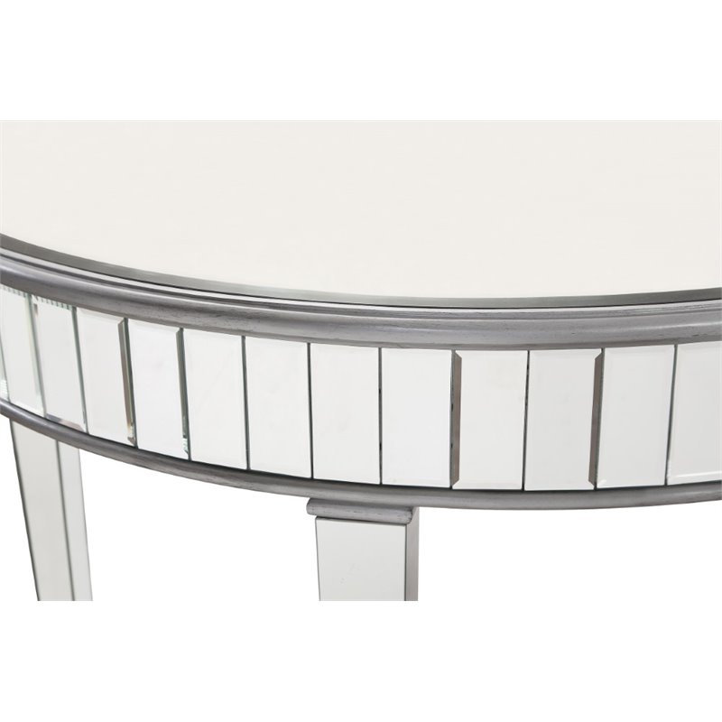 Beaumont Lane Mirrored Round Dining Table