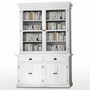 beaumont lane china cabinet in pure white