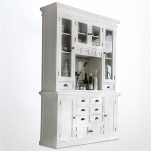 beaumont lane china cabinet in pure white
