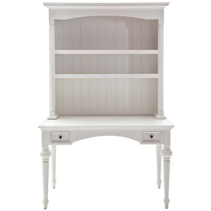 Beaumont Lane Secretary Desk in Pure White