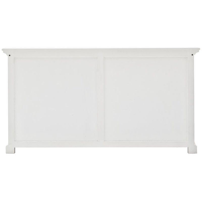 Beaumont Lane Wood Sideboard Dining Buffet with Storage in Pure White