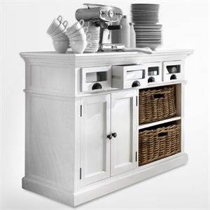beaumont lane kitchen buffet in pure white