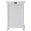 Beaumont Lane Wood 3 Drawer Nightstand/ Bedside in Pure White