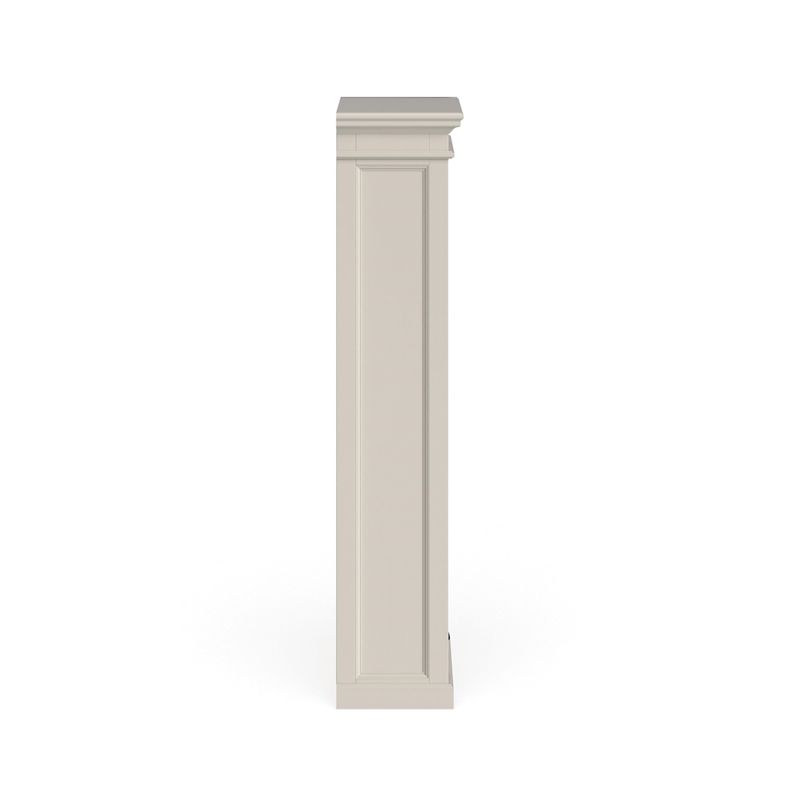 Beaumont Lane 4 Shelf Bookcase in Pure White