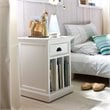 Beaumont Lane 1 Drawer Nightstand in Pure White