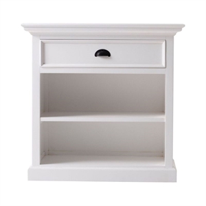 beaumont lane 1 drawer nightstand in pure white