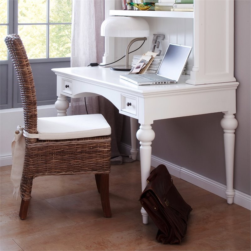 Beaumont Lane Writing Desk in Pure White