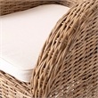 Beaumont Lane Dining Chair with Cushion in Natural (Set of 2)