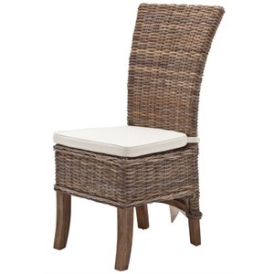 Beaumont Lane Dining Chair with Cushion in Natural (Set of 2)