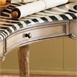 Beaumont Lane Zebra Stripped Top Writing Desk