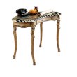 Beaumont Lane Zebra Stripped Top Writing Desk