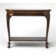 Beaumont Lane Wood Cherry Brown Console Table Rectangular 36