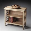 Beaumont Lane Transitional Wood Bookcase in Natural Driftwood
