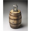 Beaumont Lane Barrel Table in Medium Brown