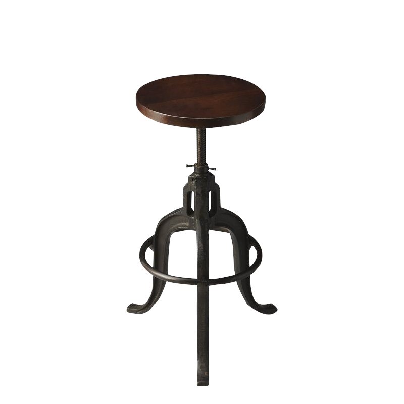 Beaumont Lane Transitional Adjustable Bar Stool