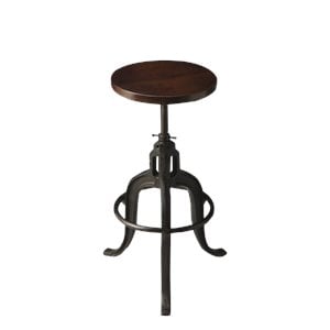 Beaumont Lane Transitional Adjustable Bar Stool