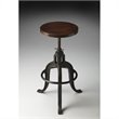 Beaumont Lane Transitional Adjustable Bar Stool