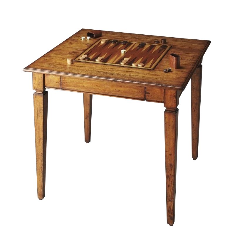 Beaumont Lane Game Table in Light Brown