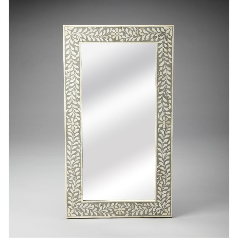 Beaumont Lane Wall Mirror in Gray