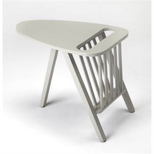beaumont lane magazine table in gray