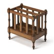 Beaumont Lane Magazine Basket in Antique Cherry